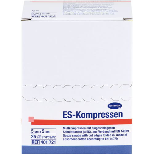 ES-KOMPRESSEN STE 5X5CM 8F 25X2 St