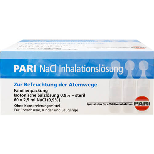 PARI NACL INHALATIONSLSG 60X2.5 ml