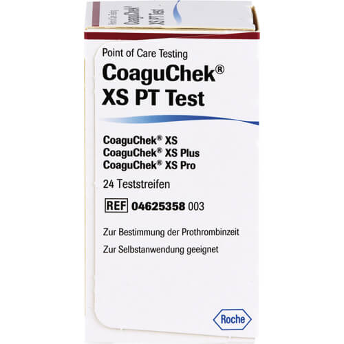 COAGUCHEK XS PT TEST 24 St