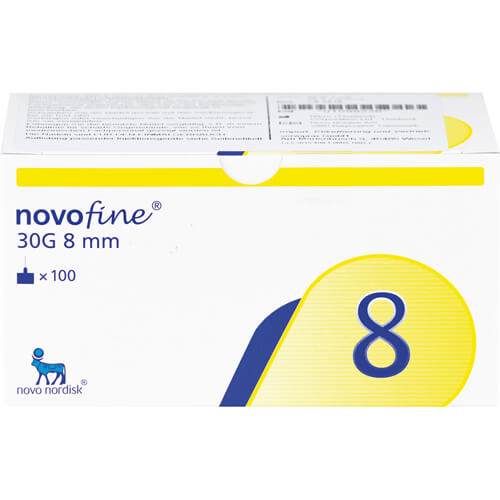 NOVOFINE 8 0.30X8MM 100 St