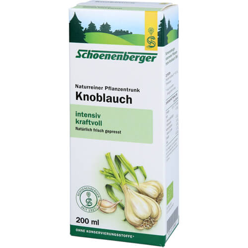 KNOBLAUCHSAFT SCHOENENBERG 200 ml