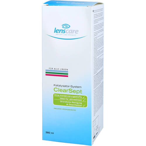 LENSCARE CLEARSEPT380ML+BE 1 P