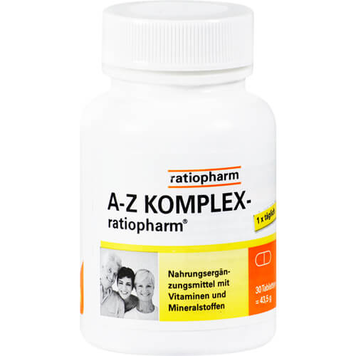 A Z KOMPLEX RATIOPHARM 30 St