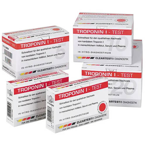 TROPONIN I TEST VOLLBL CLE 5 St