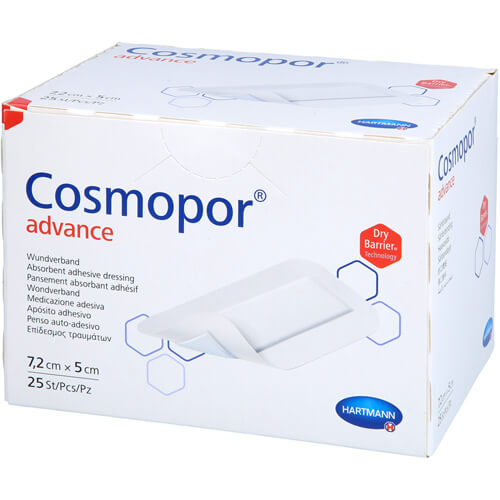 COSMOPOR ADVANCE 7.2X5CM 25 St