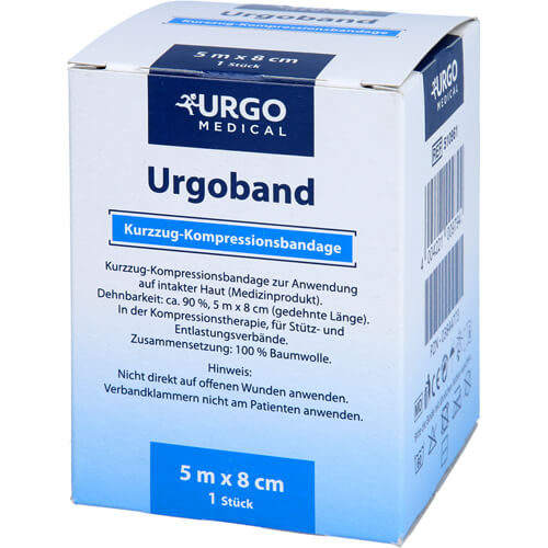 URGOBAND KURZZUG 5MX8CM 1 St