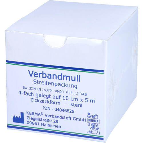 VERBANDMULL 10CMX5M 4FA ST 1 St