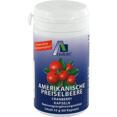 PREISELBEERE AMERIK 400MG 60 St