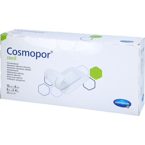 COSMOPOR STERIL 15X6CM 25 St