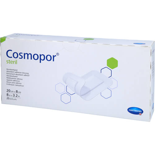 COSMOPOR STERIL 20X8CM 25 St