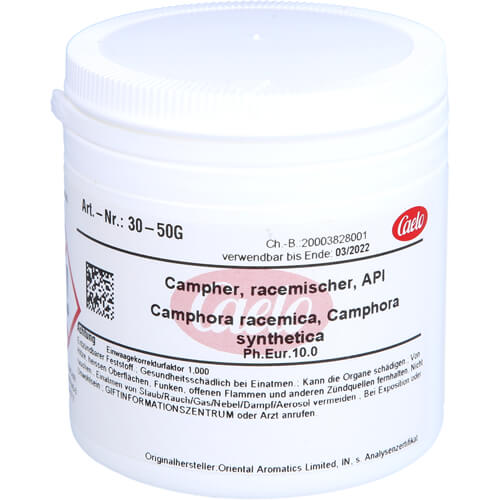 CAMPHER RACEMISCH API 50 g