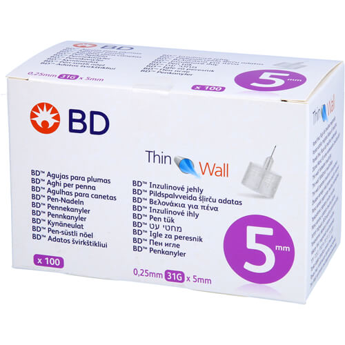 THIN WALL P NA BD31G0.25X5 100 St