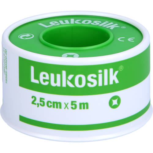 LEUKOSILK 5MX2.5CM 12 St