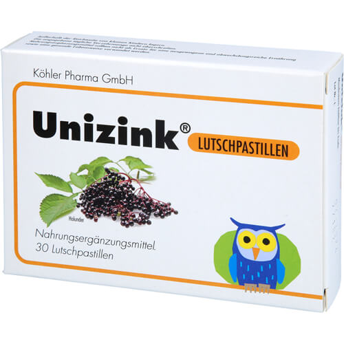 UNIZINK LUTSCHPASTILLEN 30 St