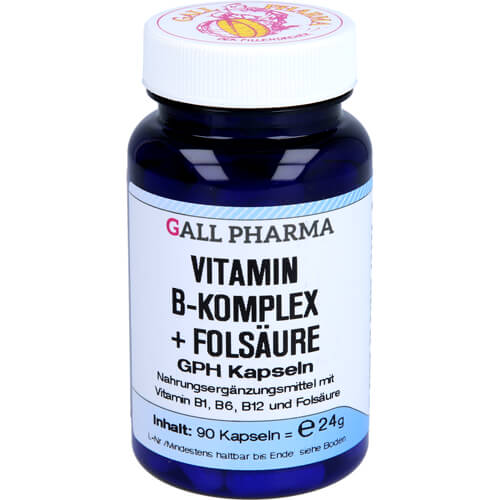 VITAMIN B KOMPLEX+FOLS GPH 90 St