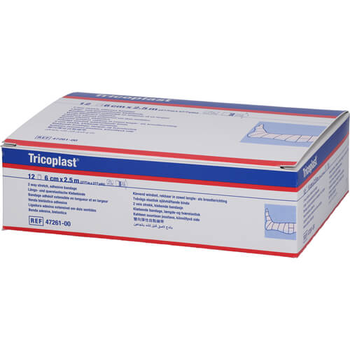 TRICOPLAST 2.5X6CM 12 St