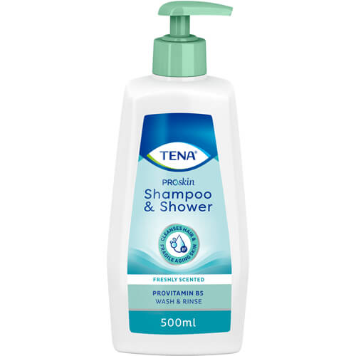 TENA SHAMPOO & SHOWER 500 ml