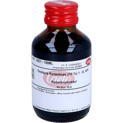 TINCTURA RATANHIAE 70% 1:5 100 ml