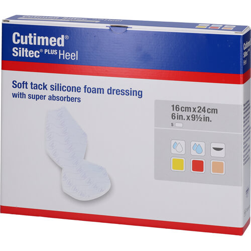 CUTIMED SILTEC HEEL 16X24 5 St