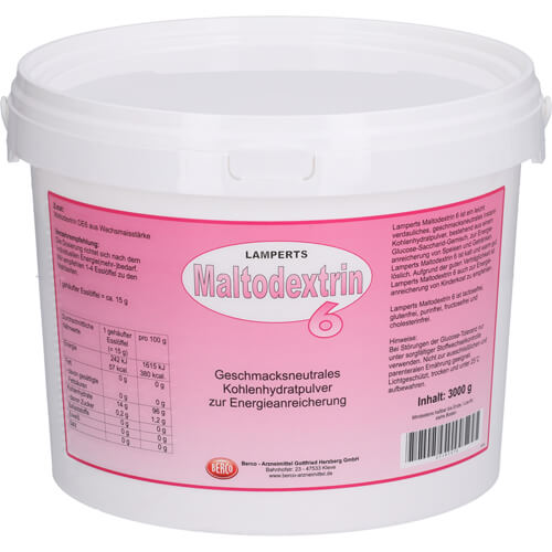 MALTODEXTRIN 6 LAMPERTS 3000 g