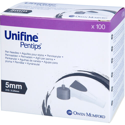 UNIFINE PENTIPS 5MM 31G 100 St