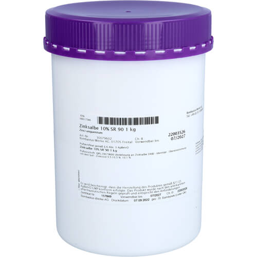 UNGUENTUM ZINCI OXIDATI SR 1 kg