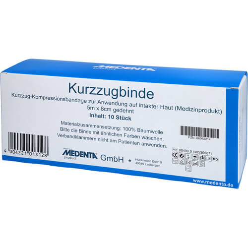 KURZZUGBINDE 5MX8CM 10 St