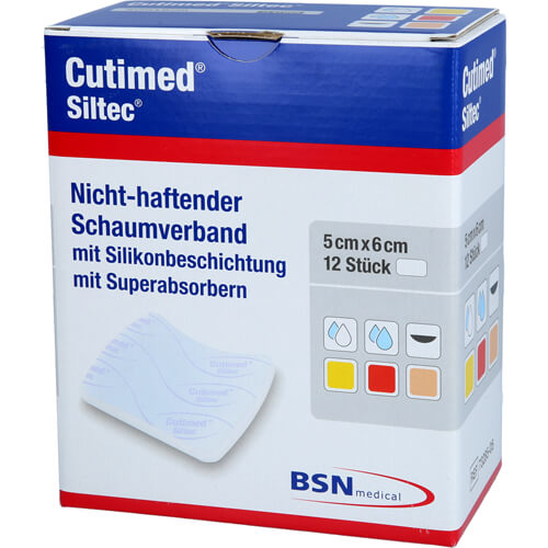 CUTIMED SILTEC 5X6 12 St