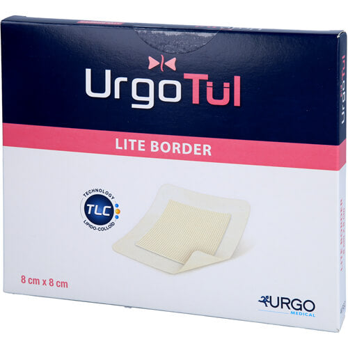 URGOTUEL LITE BOR 8X8CM 10 St