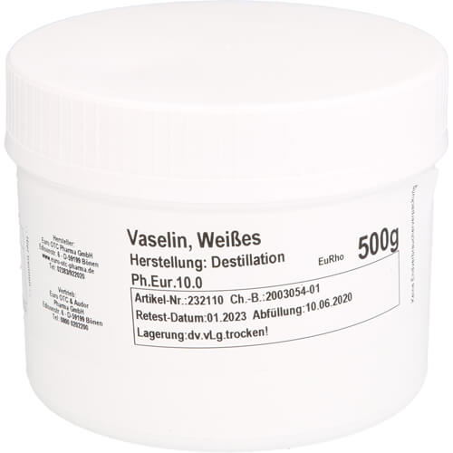 VASELINE WEISS 500 g