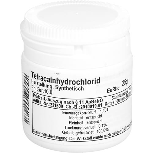 TETRACAINHYDROCHLORID 25 g