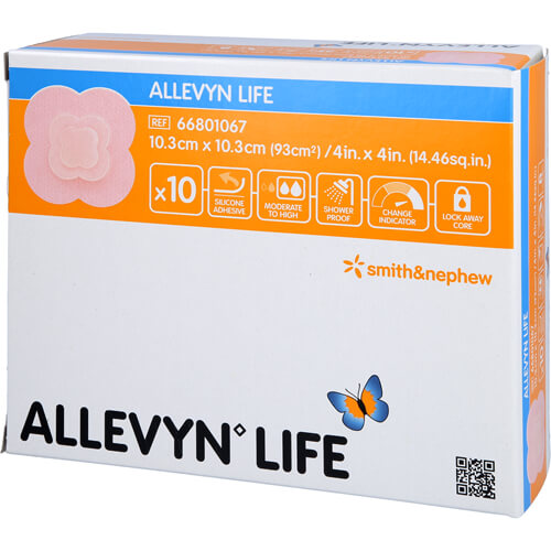 ALLEVYN LIFE 10.3X10.3CM 10 St