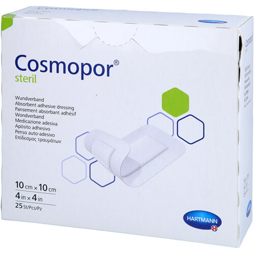 COSMOPOR STERIL 10X10 CM 25 St