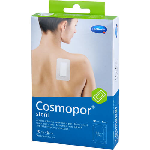 COSMOPOR STERIL 10X6CM 5 St