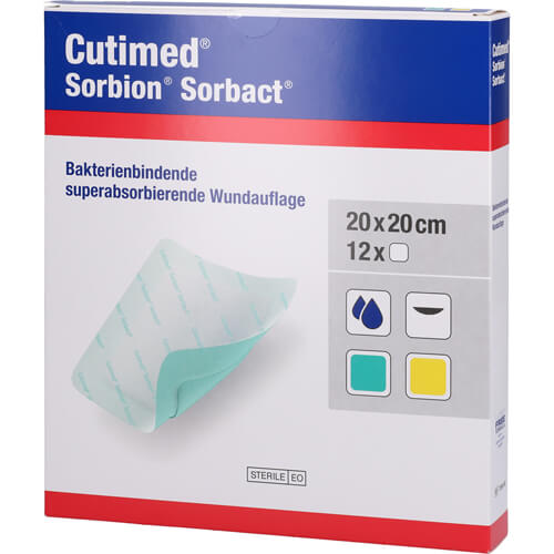 CUTIMED SORBION SORBA20X20 12 St