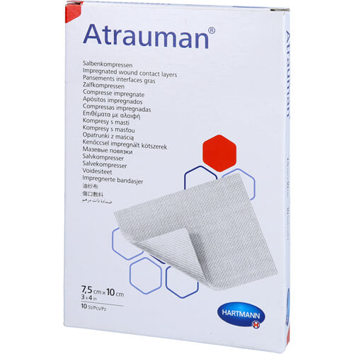 ATRAUMAN 7.5X10CM STERIL K 10 St