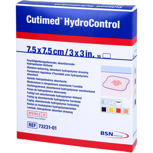 CUTIMED HYDROCONTRO7.5X7.5 10 St