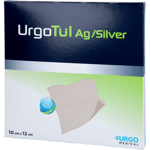 URGOTUEL SILV 10X12CM WGA 10 St