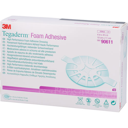 TEGADERM FOAM ADH 10X11CM 10 St