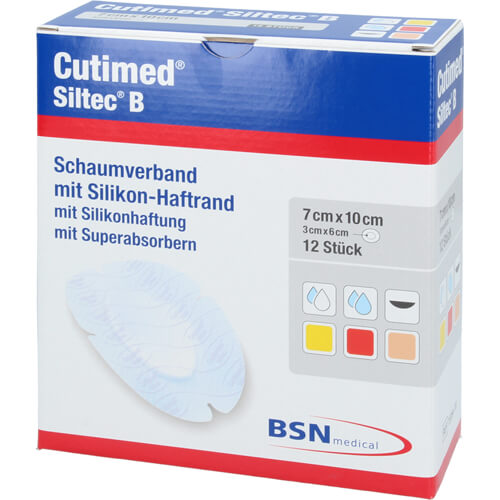 CUTIMED SILTEC B OVAL 10X7 12 St