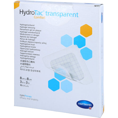 HYDROTAC TRAN WUND 8X8CM 10 St