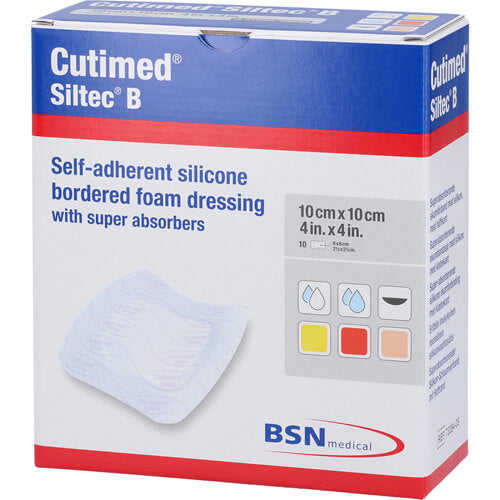 CUTIMED SILTEC B 10X10 CM 10 St