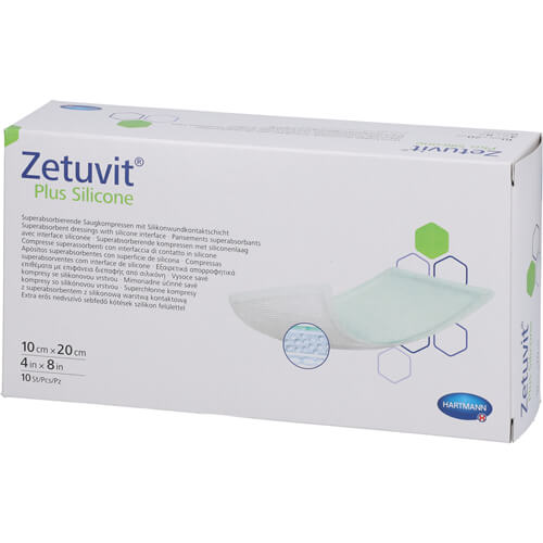 ZETUVIT PL SIL ST 10X20CM 10 St