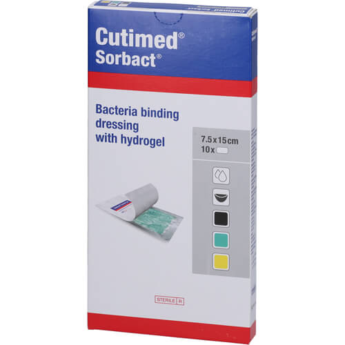 CUTIMED SORB GEL 7.5X15CM 10 St