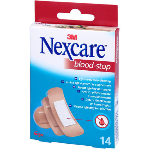 NEXCARE BLOOD STOP STRIPS 14 St