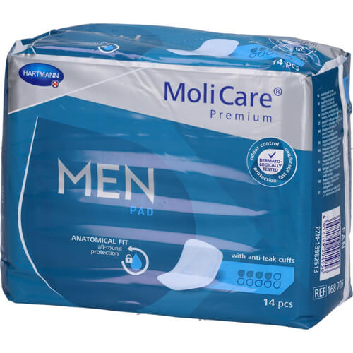 MOLICARE PR MEN PAD 4TROPF 14 St