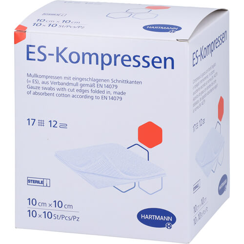 ES-KOMPRESSEN ST10X10CM GP 10X10 St