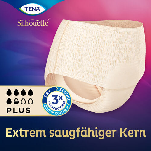 TENA SILHOUETTE PLUS CRE M 12 St