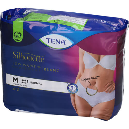 TENA SILHOUETTE NORM BLA M 12 St