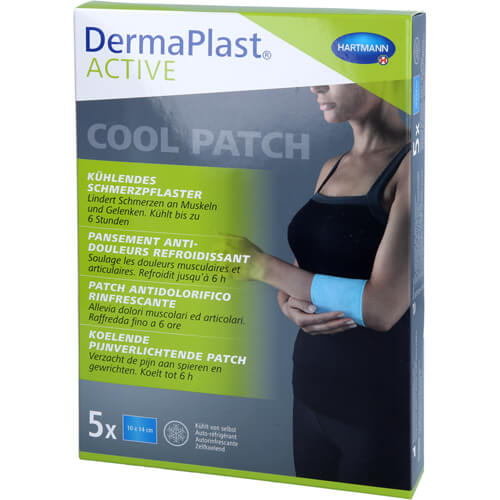 DERMAPLAST ACT COOL10X14CM 5 St